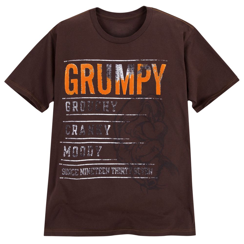 ''Grouchy Cranky Moody'' Grumpy Tee for Men