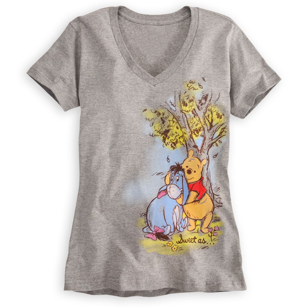 Winnie the Pooh and Eeyore Tee for Women