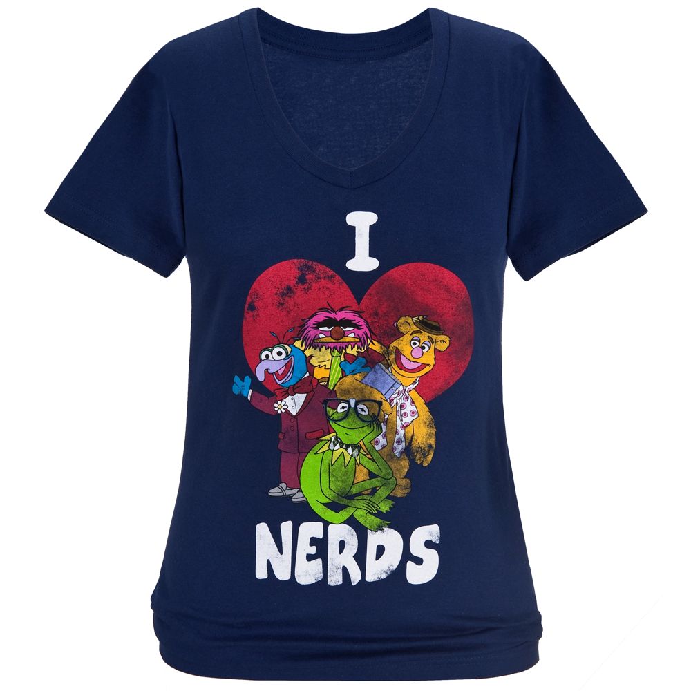 ''I Heart Nerds'' Muppets Tee for Women