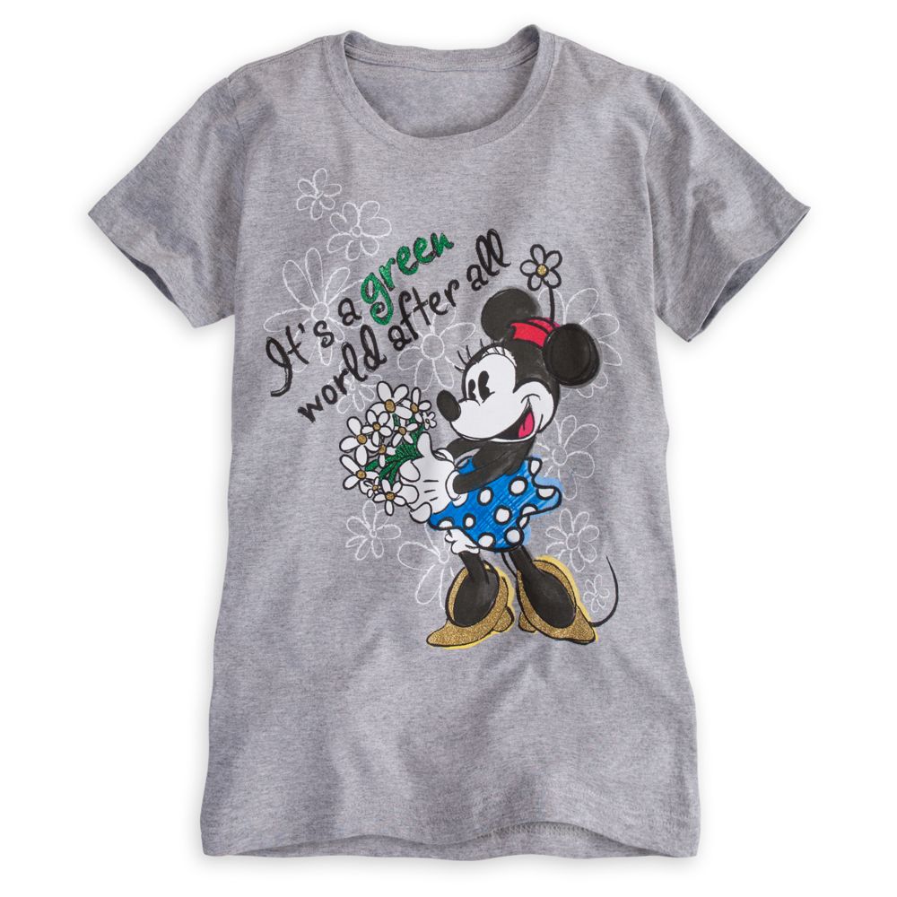 Minnie Mouse Tee for Women - Earth Day