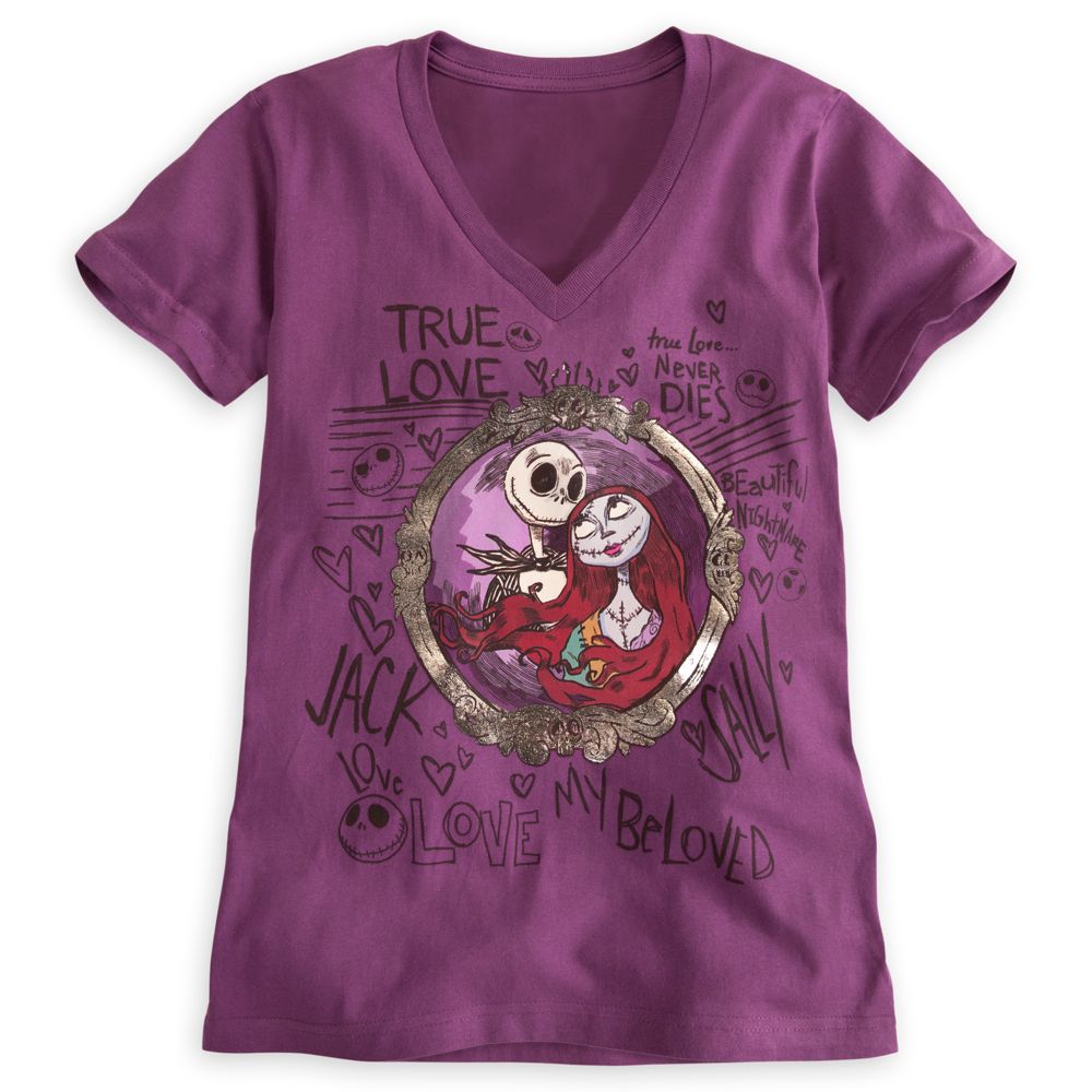 Jack Skellington and Sally Tee for Women