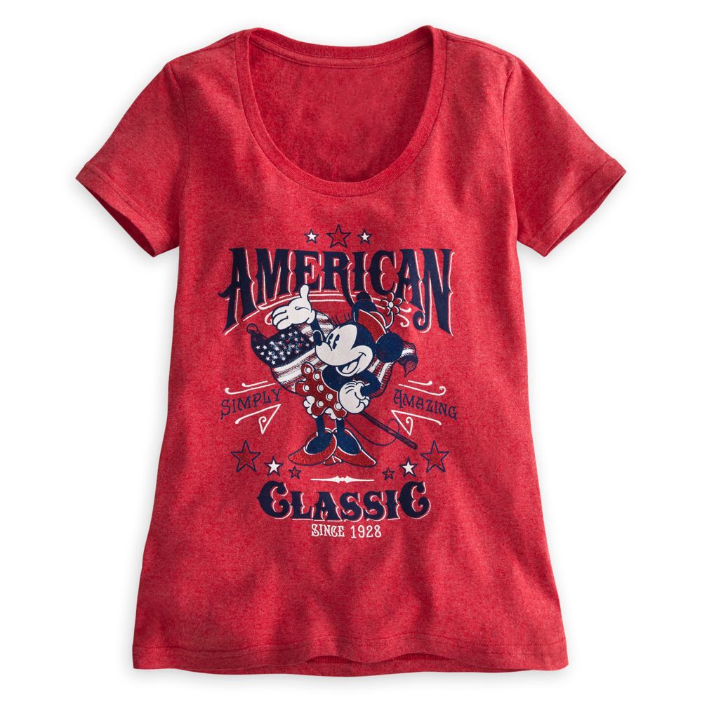 Minnie Mouse Tee for Women - American Classic