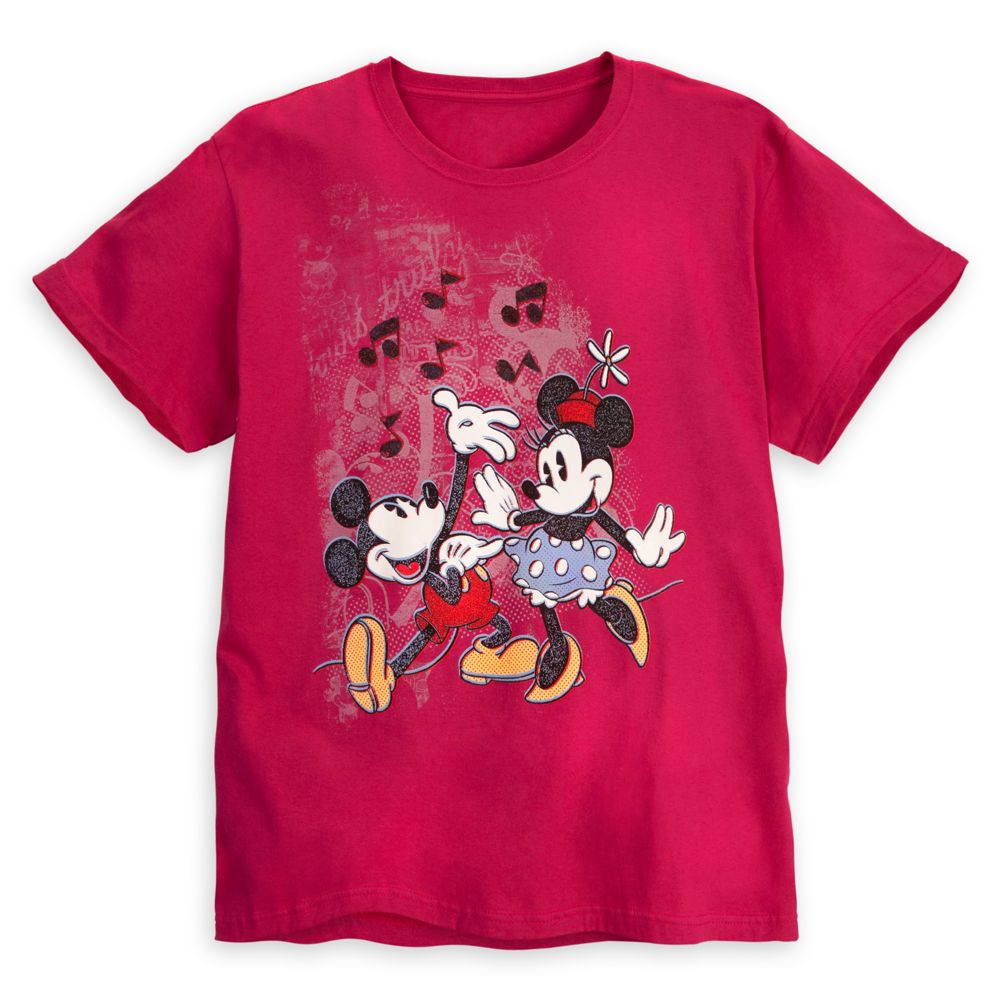 Mickey and Minnie Mouse Tee for Women - Plus Size