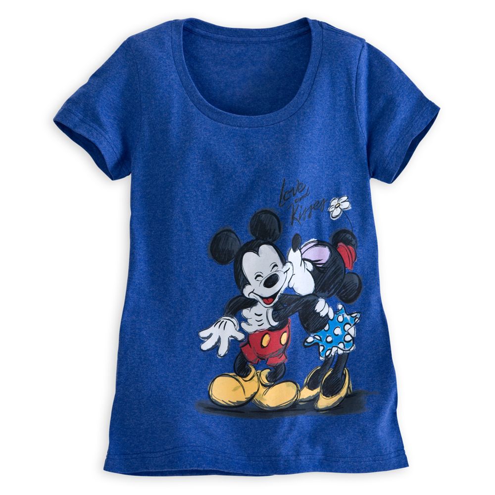 Mickey and Minnie Mouse Tee for Women