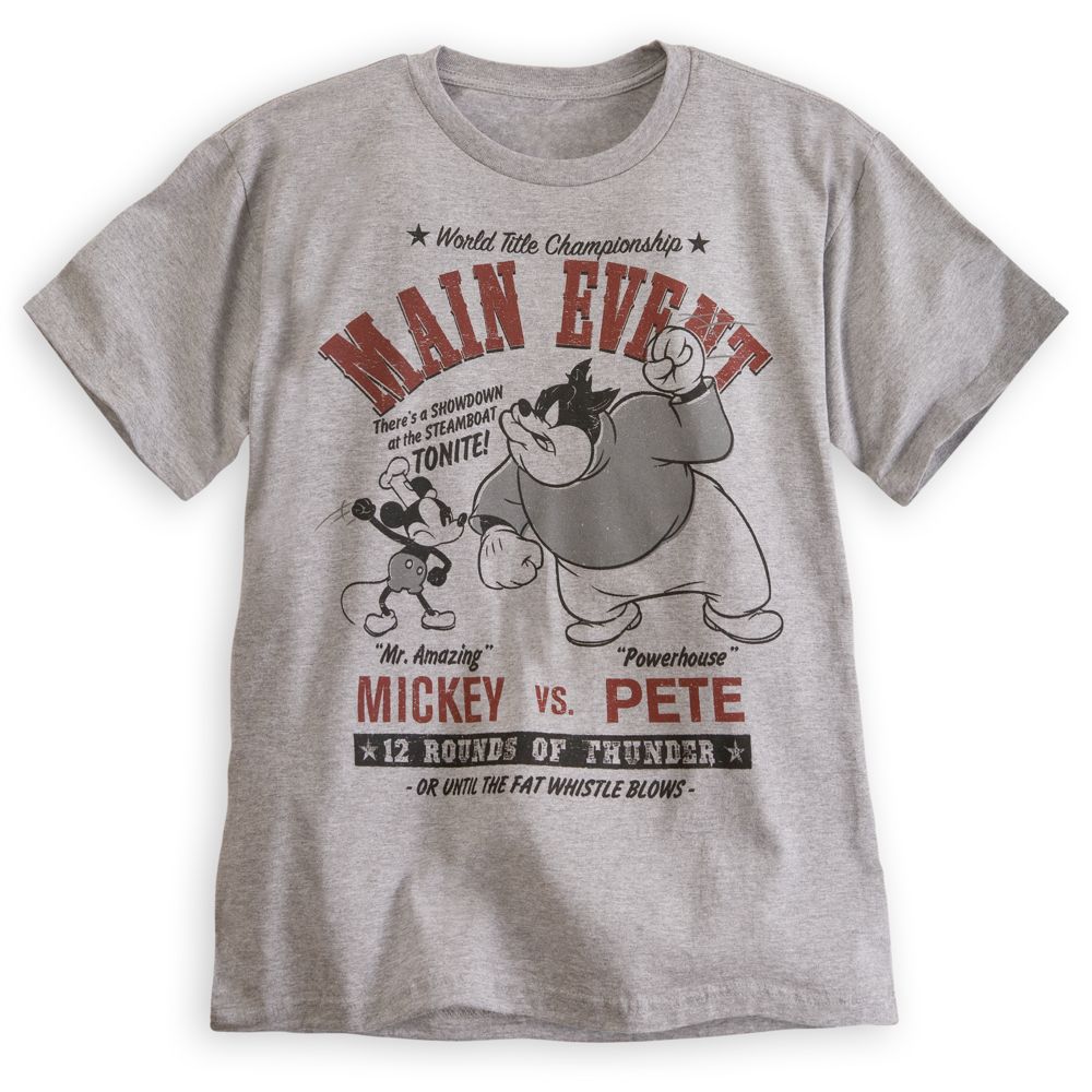 Mickey Mouse and Pete Tee for Men