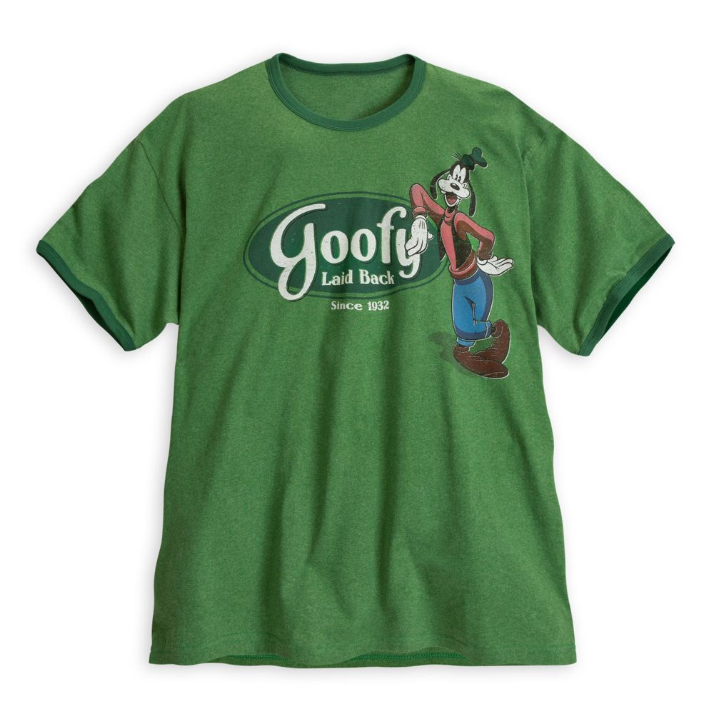 Goofy Ringer Tee for Men - Plus Size