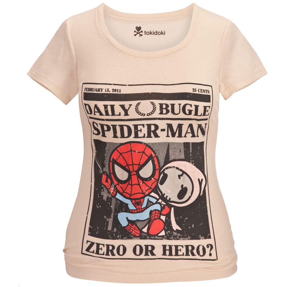 Spider-Man Tee for Women by Tokidoki