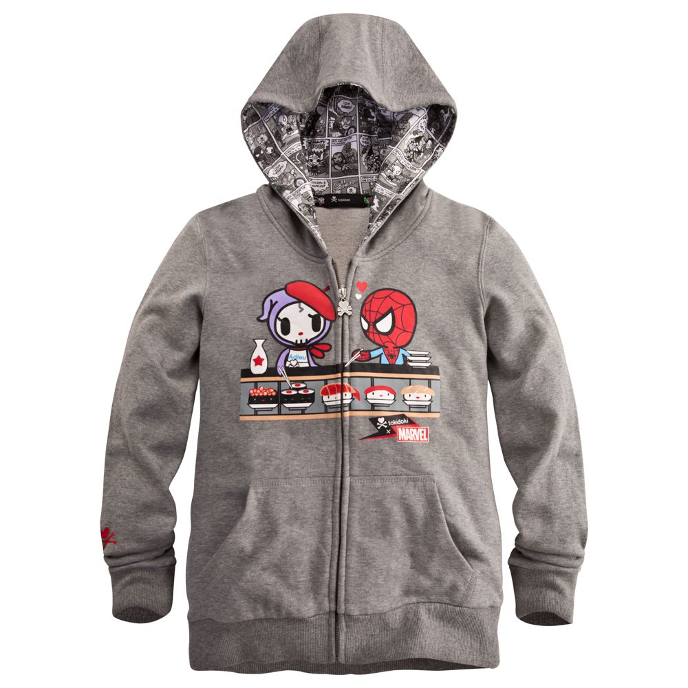 Spider-Man Hoodie for Women by Tokidoki