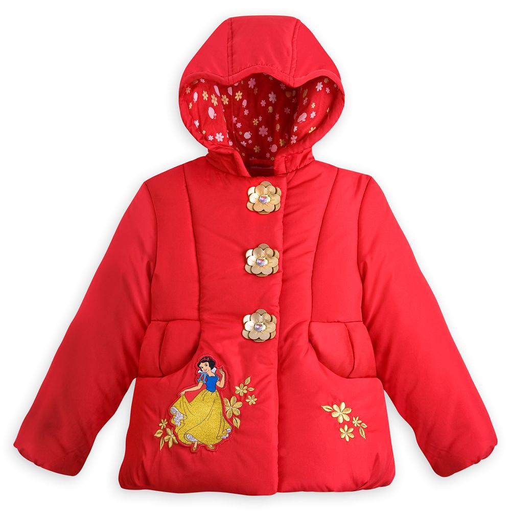 Snow White Winter Jacket for Girls