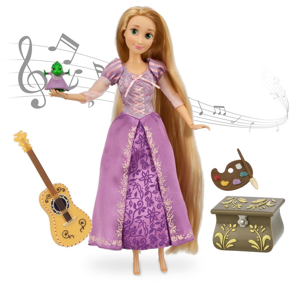 Rapunzel Deluxe Singing Doll Set - 11''