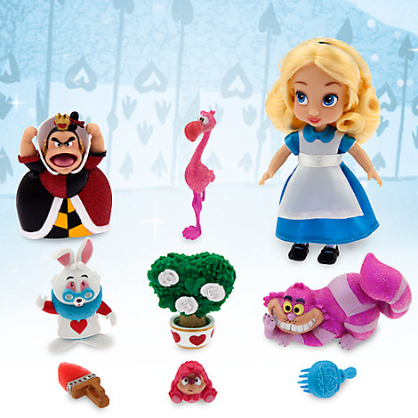 Disney Animators' Collection Alice Mini Doll Play Set - 5''