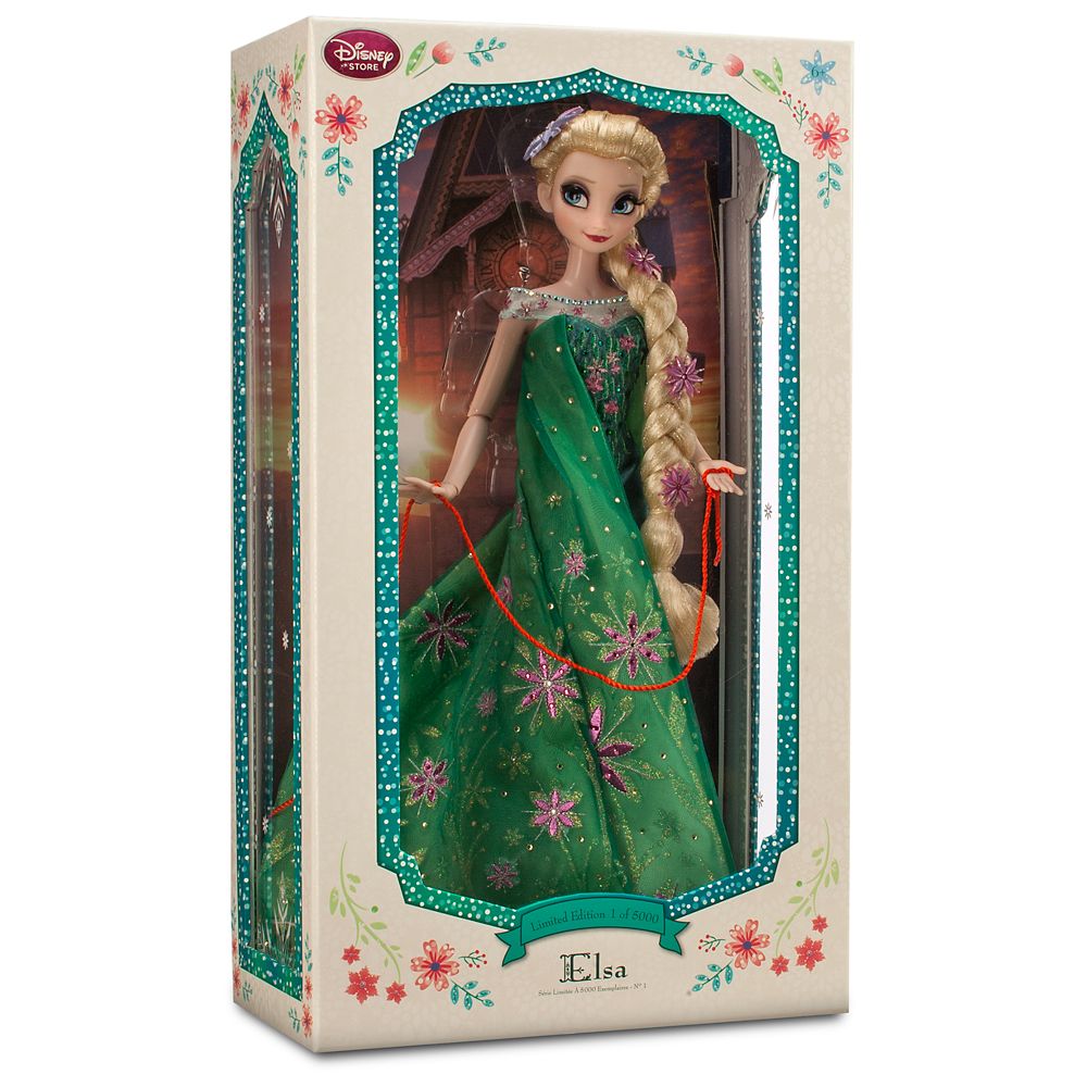 Disney Limited Edition Frozen Fever Elsa Doll eBay