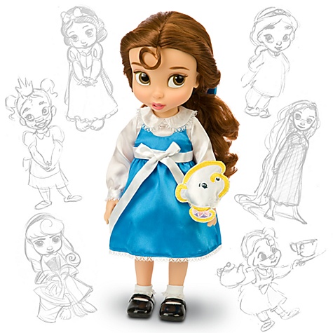 Disney Animators' Collection Belle Doll -- 16'' H