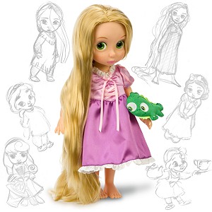 Disney Animators' Collection Rapunzel Doll -- 16'' H