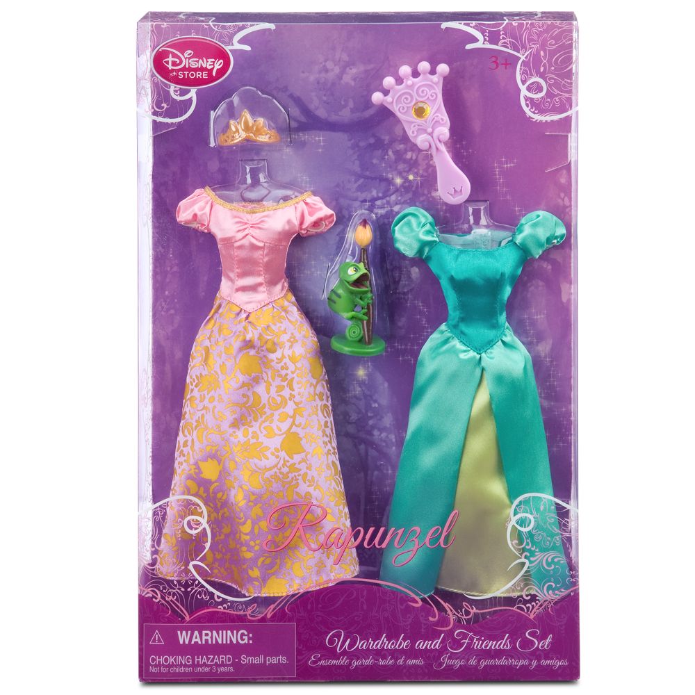 Tangled Rapunzel Wardrobe and Friends Set -- 5-Pc.