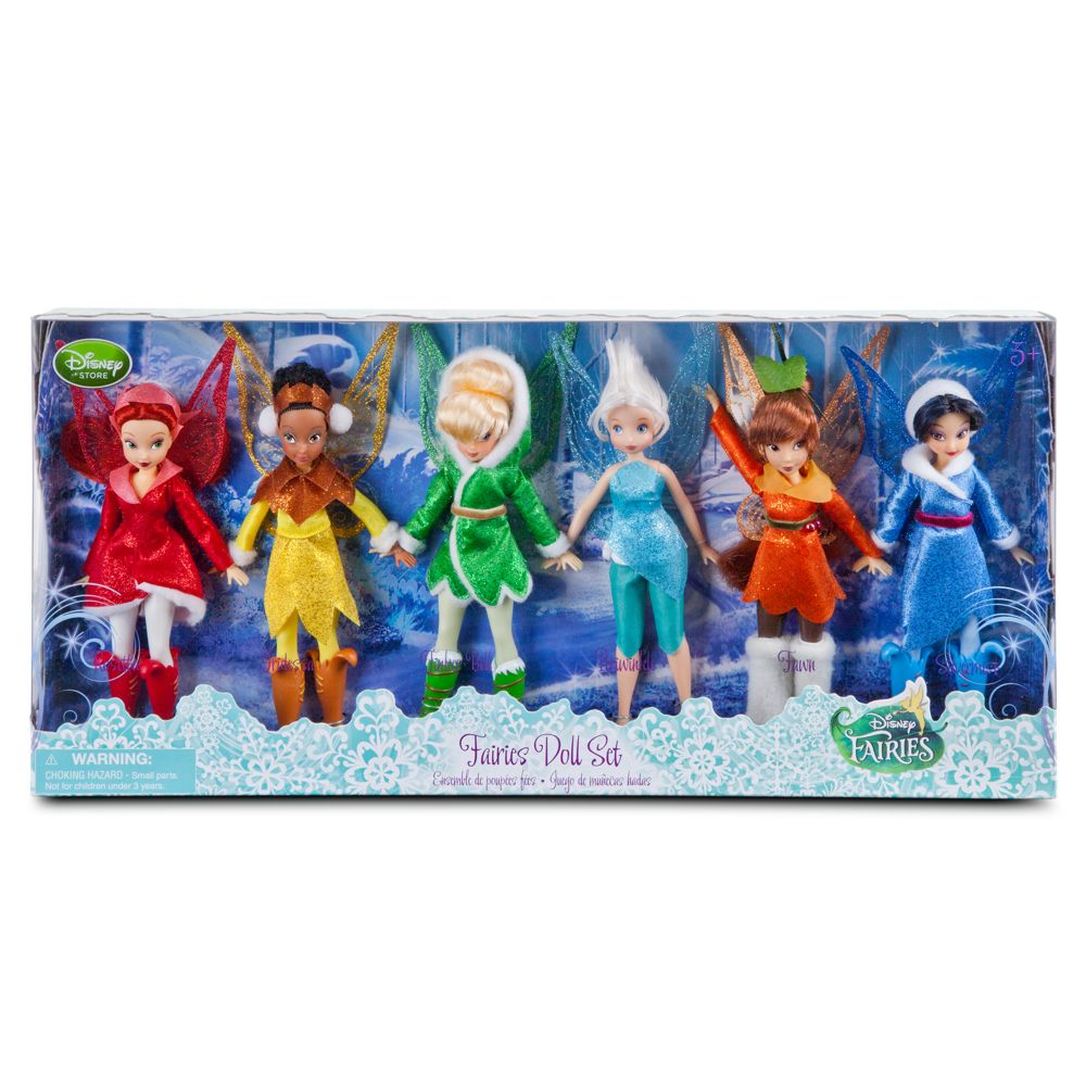 disney fairies mini doll set