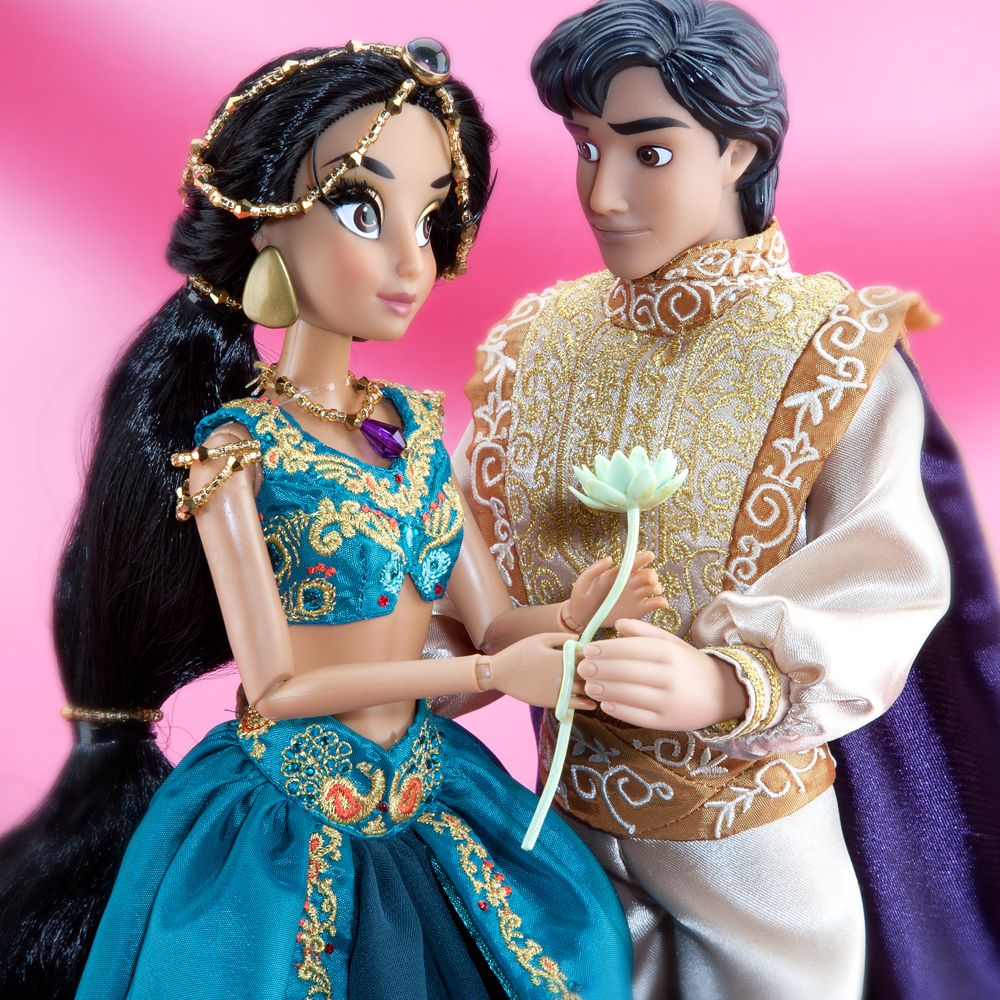 jasmine and aladdin doll set