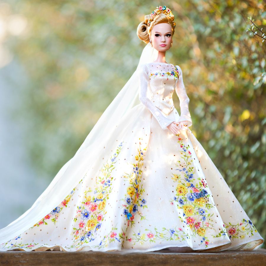 cinderella doll wedding dress