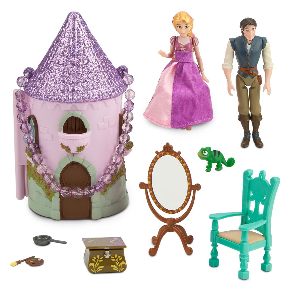 rapunzel mini doll playset