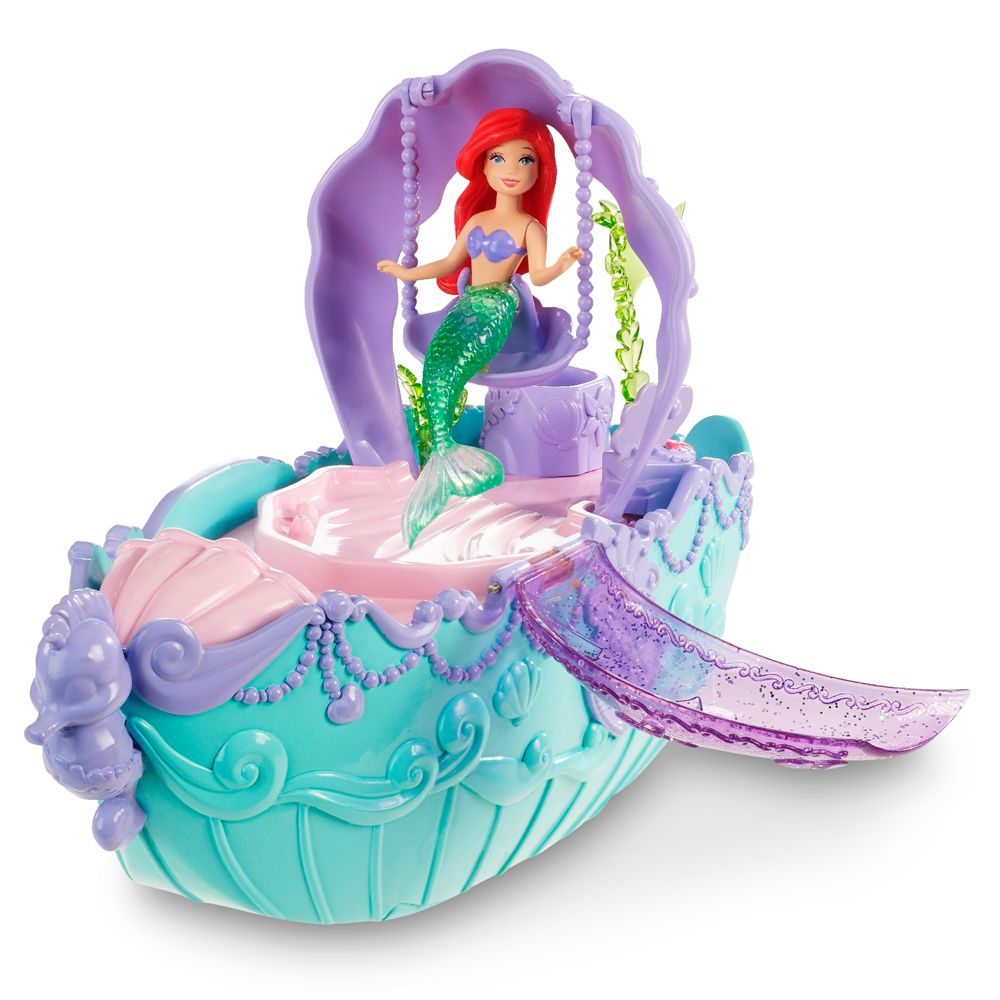 Ariel Fountain and Bubble Boat Play Set by Mattel