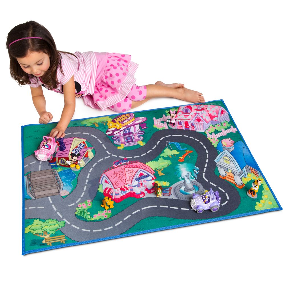 Minnie & Daisy Play Mat & Vehicles Play Set -- 3-Pc.