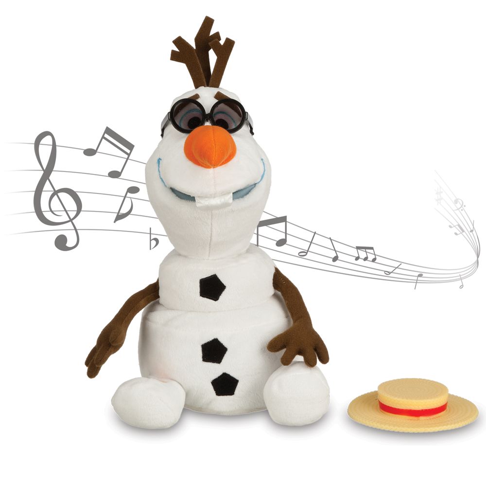olaf singing teddy