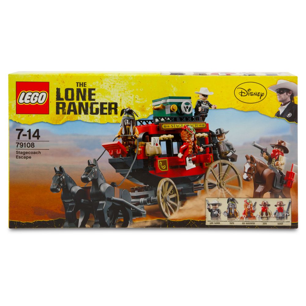 The Lone Ranger Stagecoach Escape Play Set by Lego