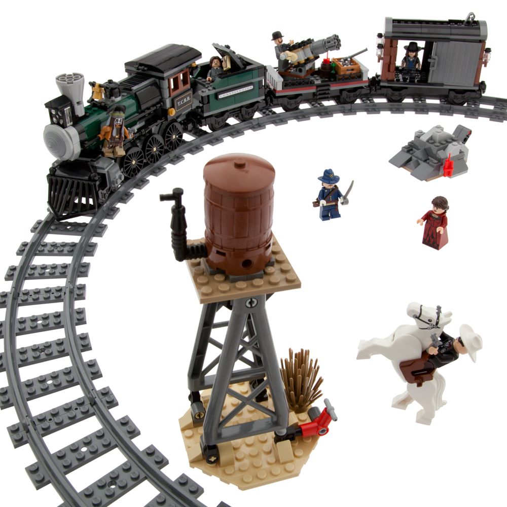 The Lone Ranger Constitution Train Chase Play Set by Lego