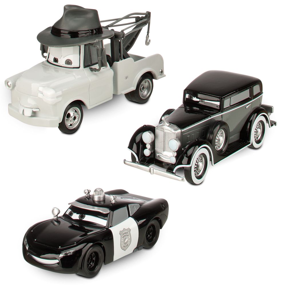 Cars Toon Mater Private Eye Die Cast Set -- 3-Pc.
