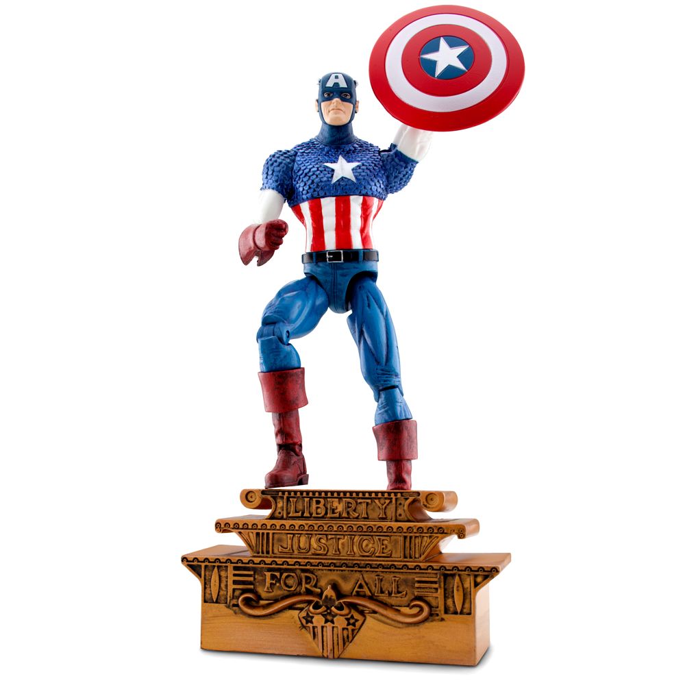 Marvel Select Classic Captain America Action Figure -- 7'' H