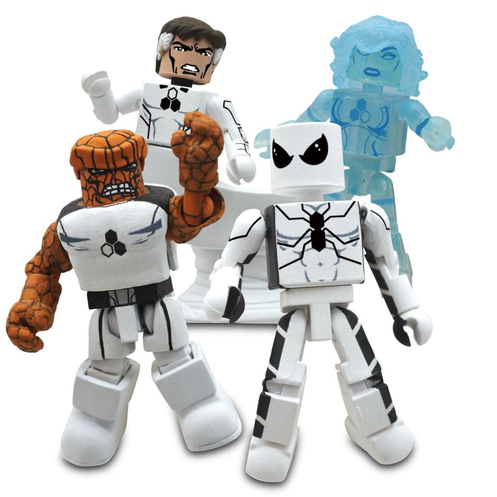 Marvel Future Foundation Minimates Play Set - 4 Pc.
