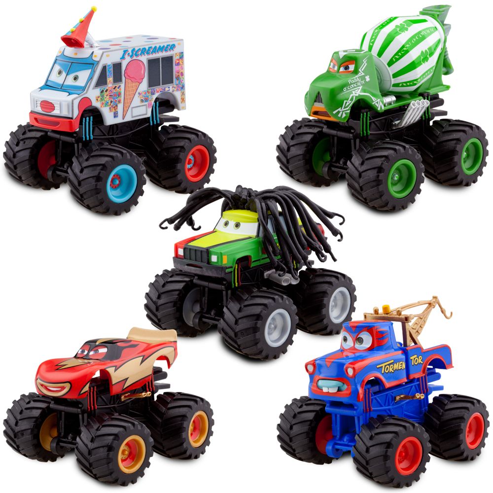 Monster Truck Mater Deluxe Figure Set