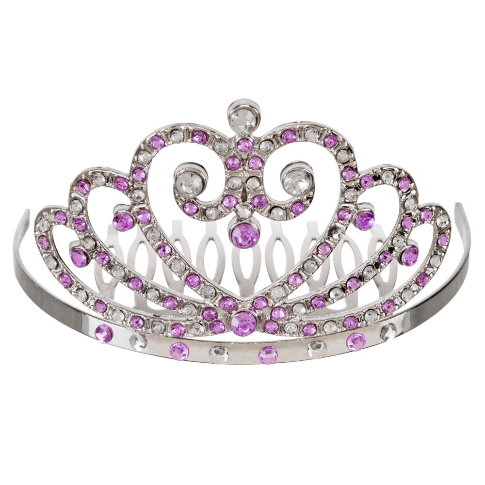 Disney Princess Tiara Haircomb -- Purple
