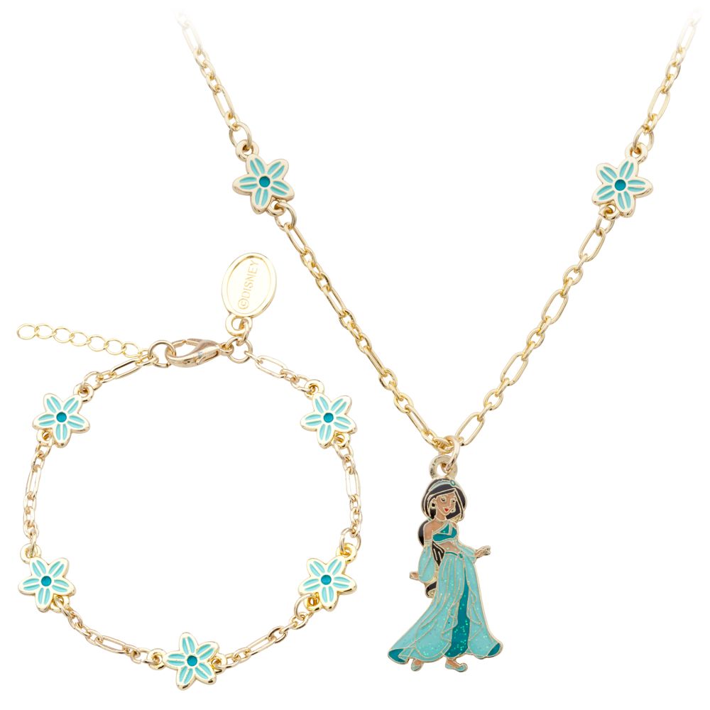 Jasmine Necklace and Bracelet Set