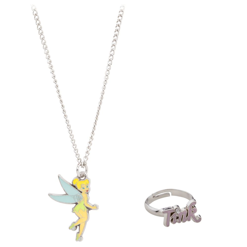 Tinker Bell Necklace and Ring Set