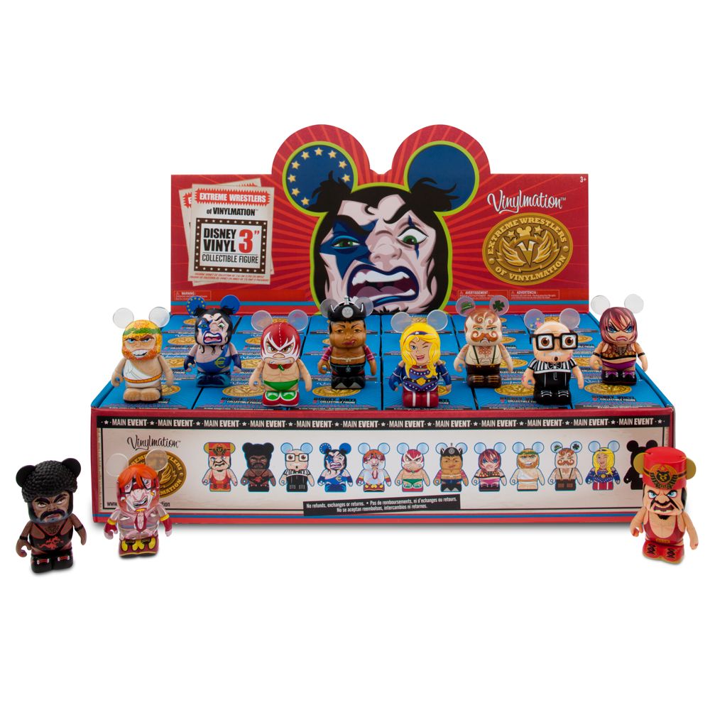 Vinylmation - Extreme Wrestlers of Vinylmation Series Tray
