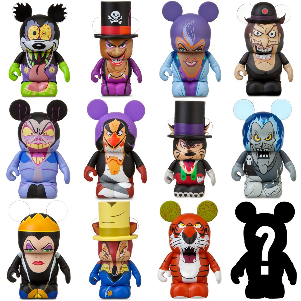 Vinylmation Villains 2 Series Figures -- 3