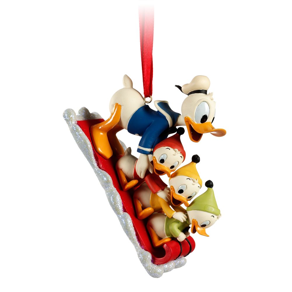 Huey, Dewey and Louie with Donald Duck Ornament