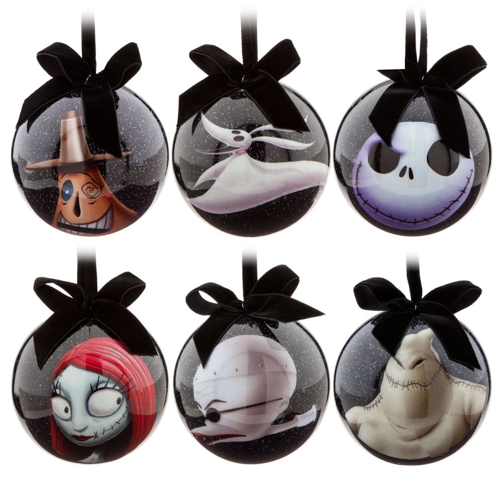 The Nightmare Before Christmas Découpage Ornament Set | The Nightmare ...