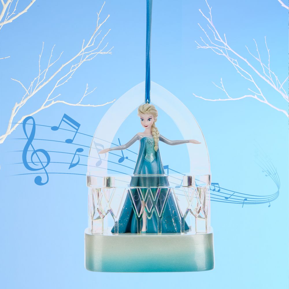 Elsa Singing Sketchbook Ornament - Frozen