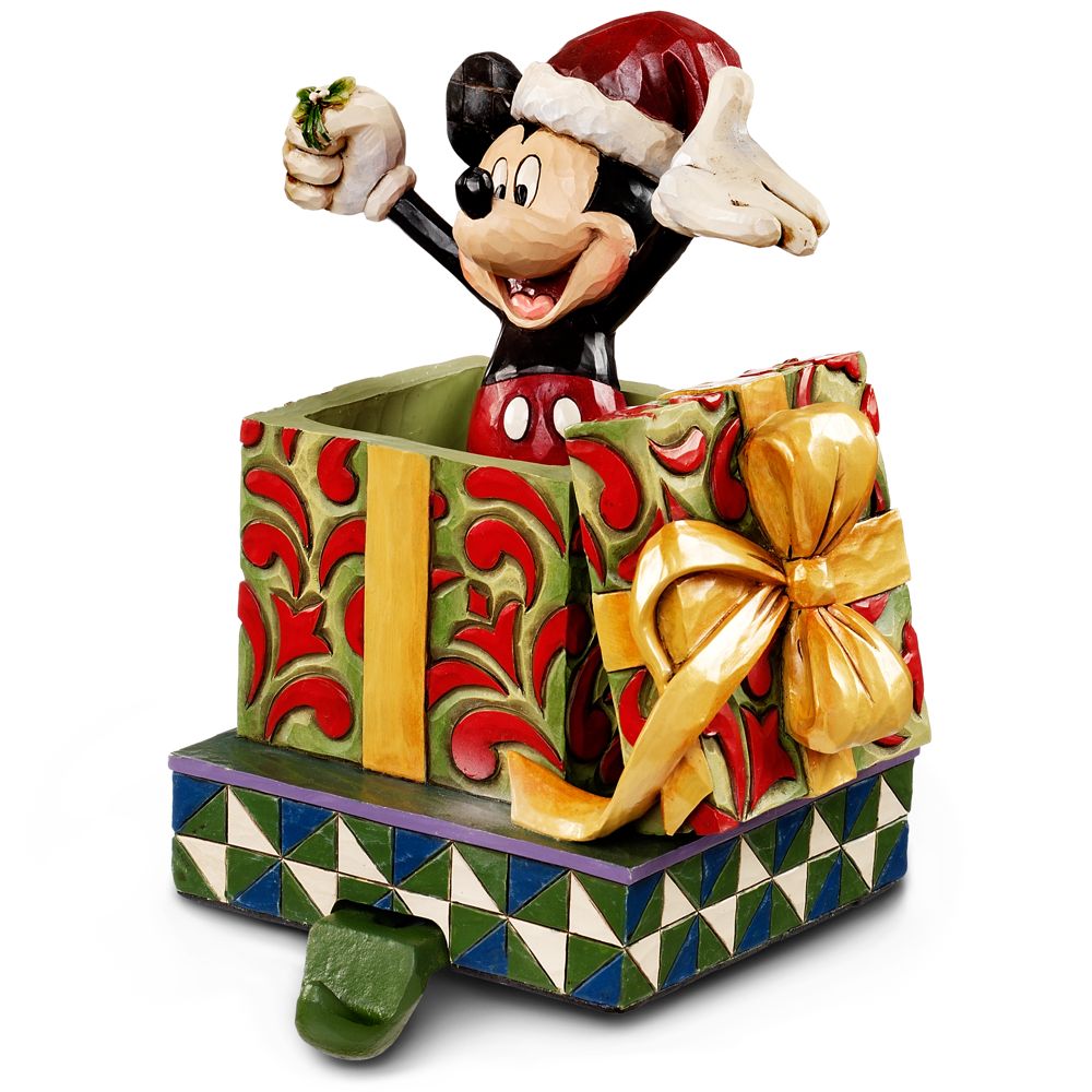 Mickey Mouse Figurine Stocking Hanger by Jim Shore