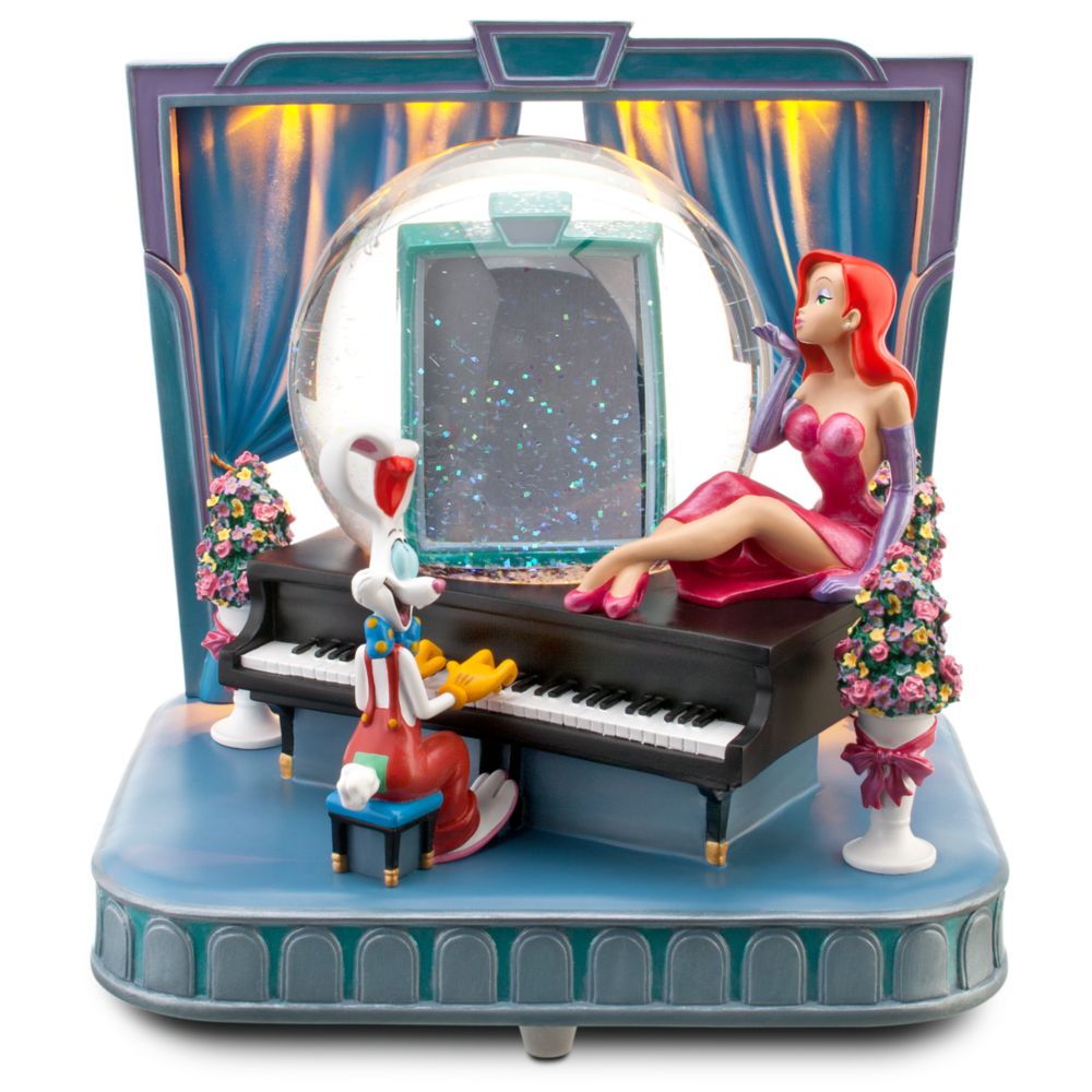 ''Ink and Paint Club'' Jessica and Roger Rabbit Snowglobe