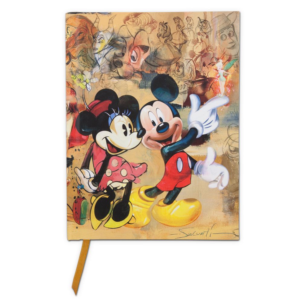 D23 Exclusive 25th Anniversary Minnie and Mickey Mouse Journal