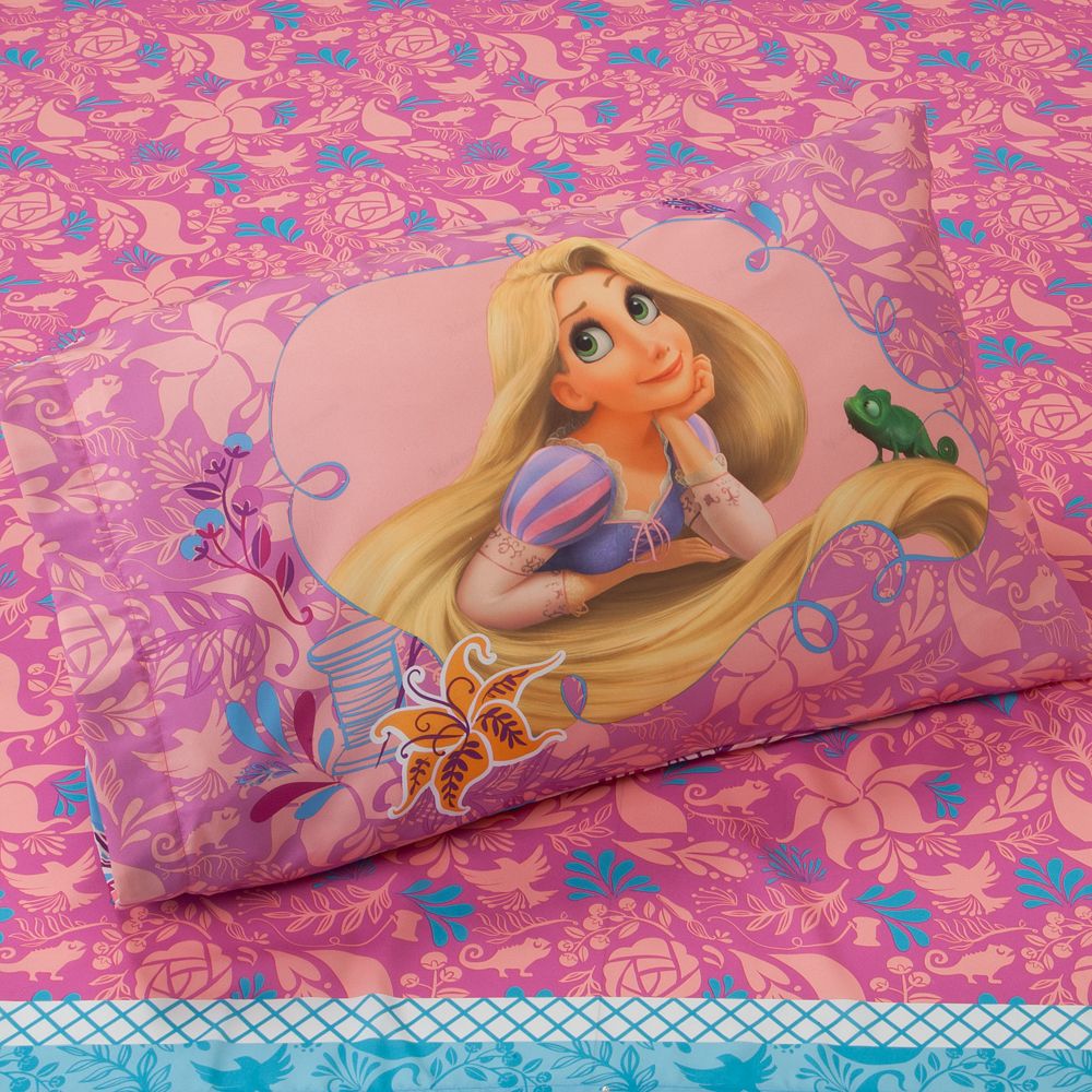 ''Letting My Hair Down'' Tangled Rapunzel Sheet Set
