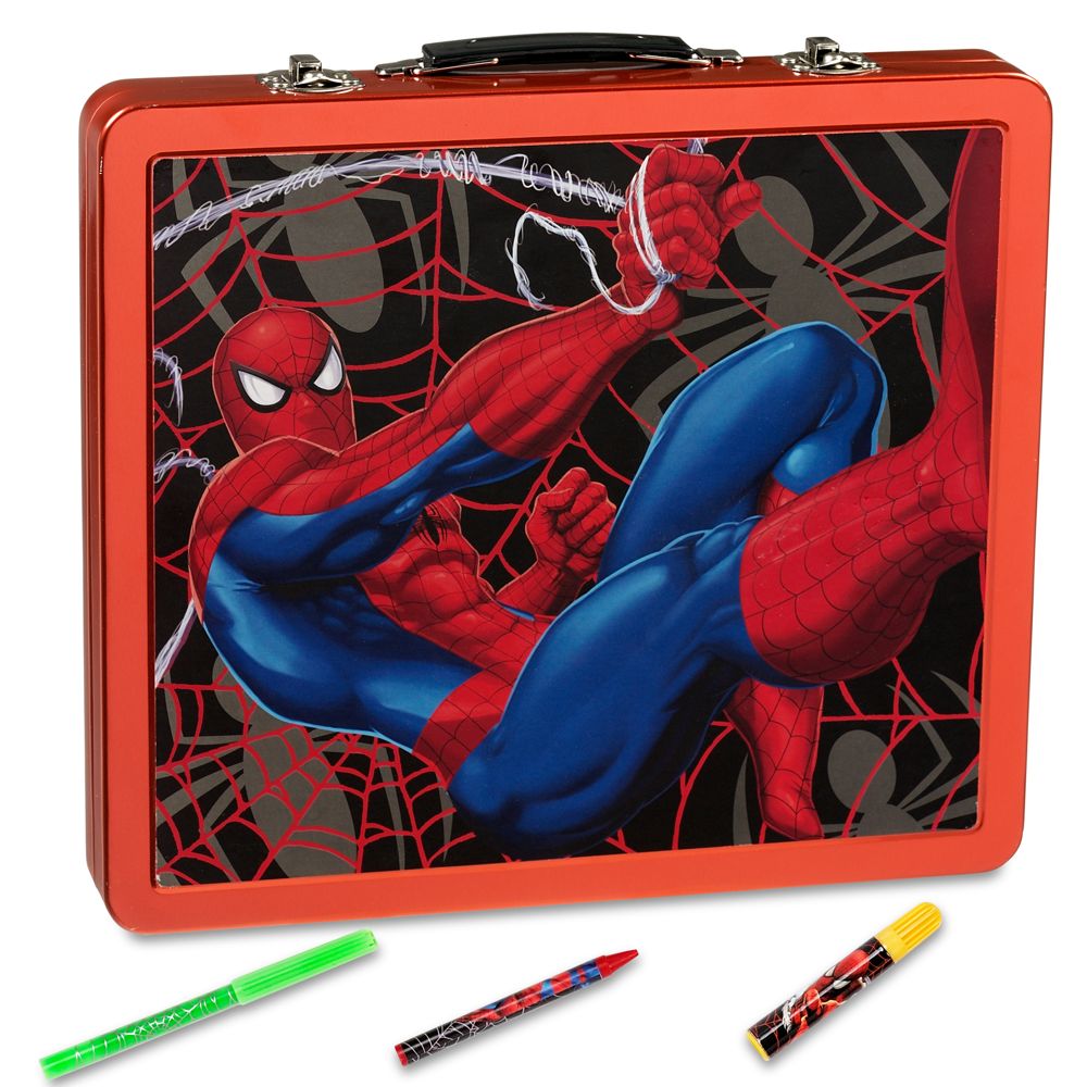 Tin Case Spider-Man Art Set