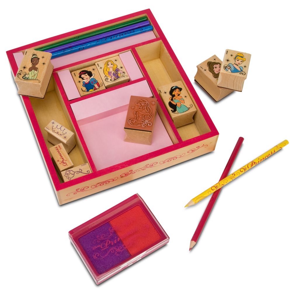 Disney Princess Wooden Stamp Set