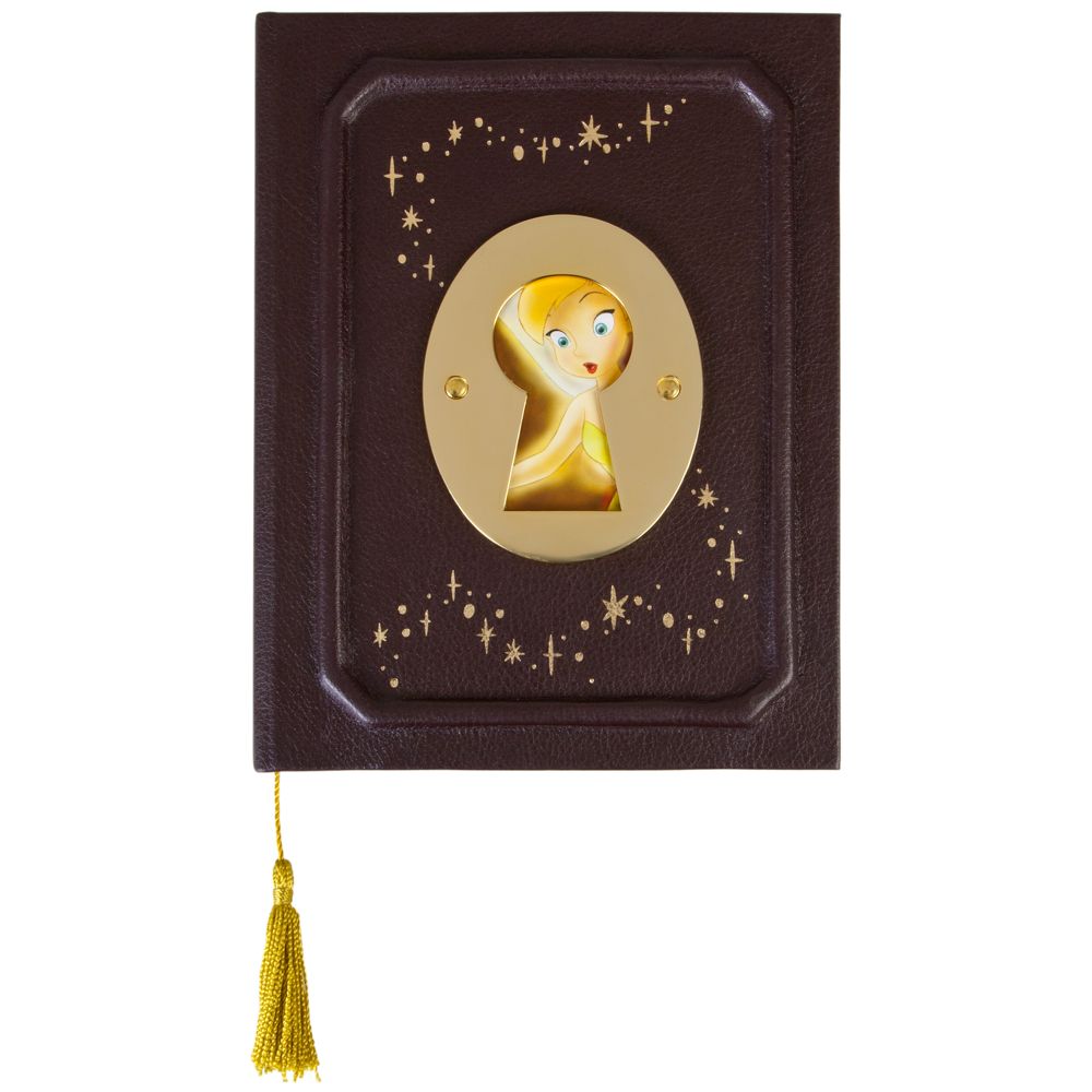 Disney Store 25th Anniversary Keyhole Tinker Bell Peter Pan Journal