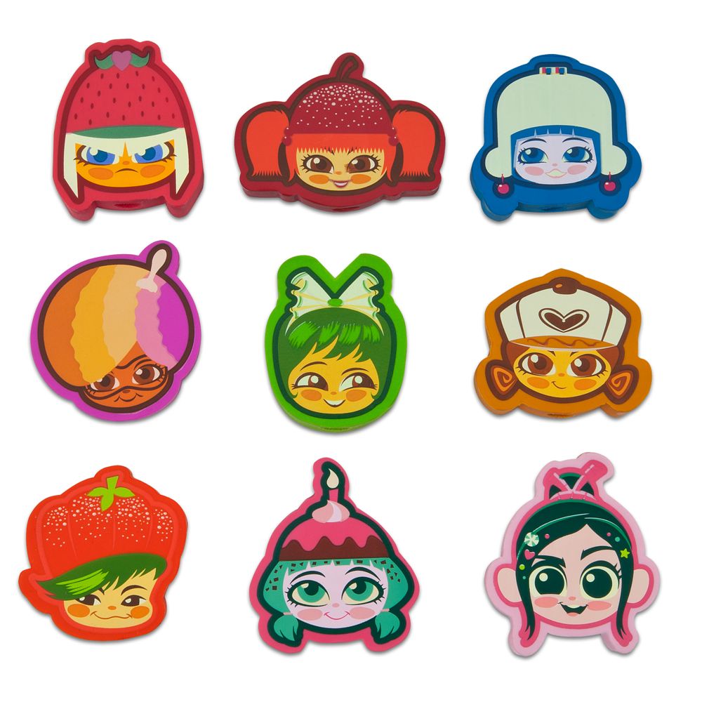 Sugar Rush Eraser Set - Wreck-It Ralph