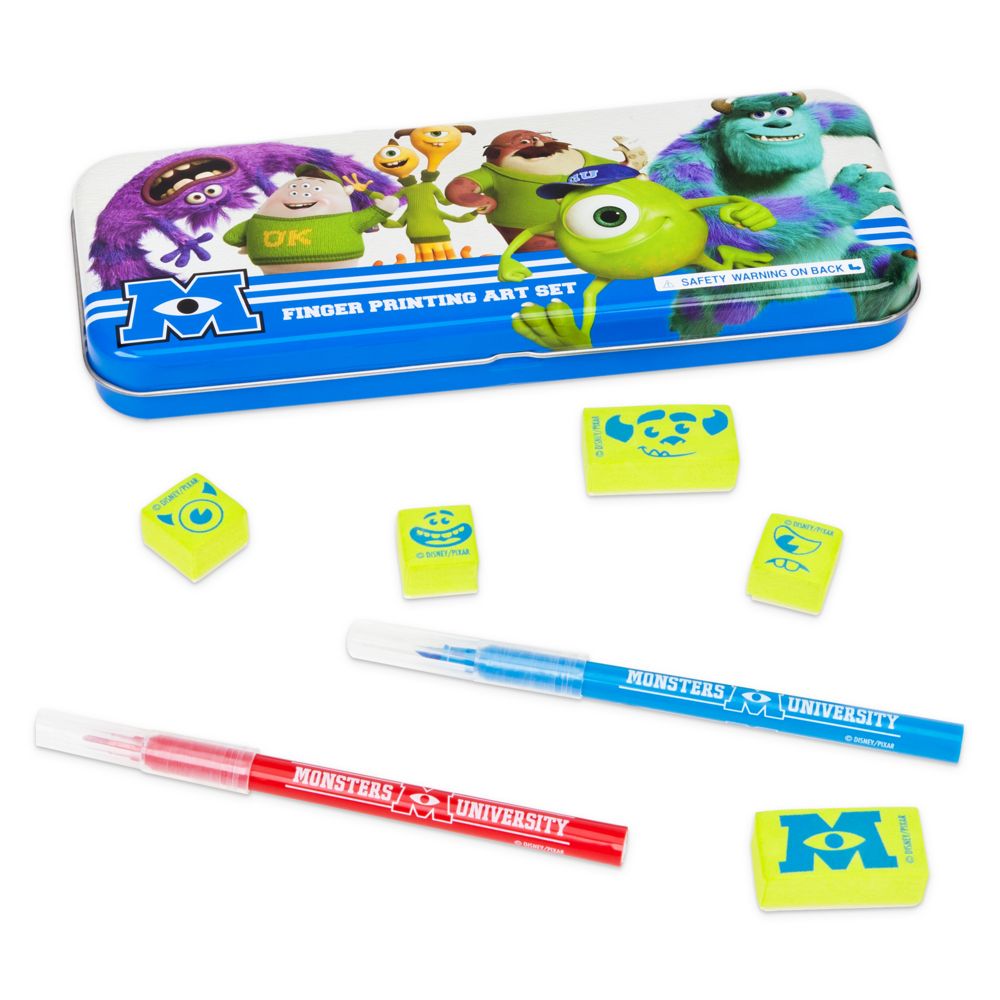 Monsters University Finger Printing Art Set