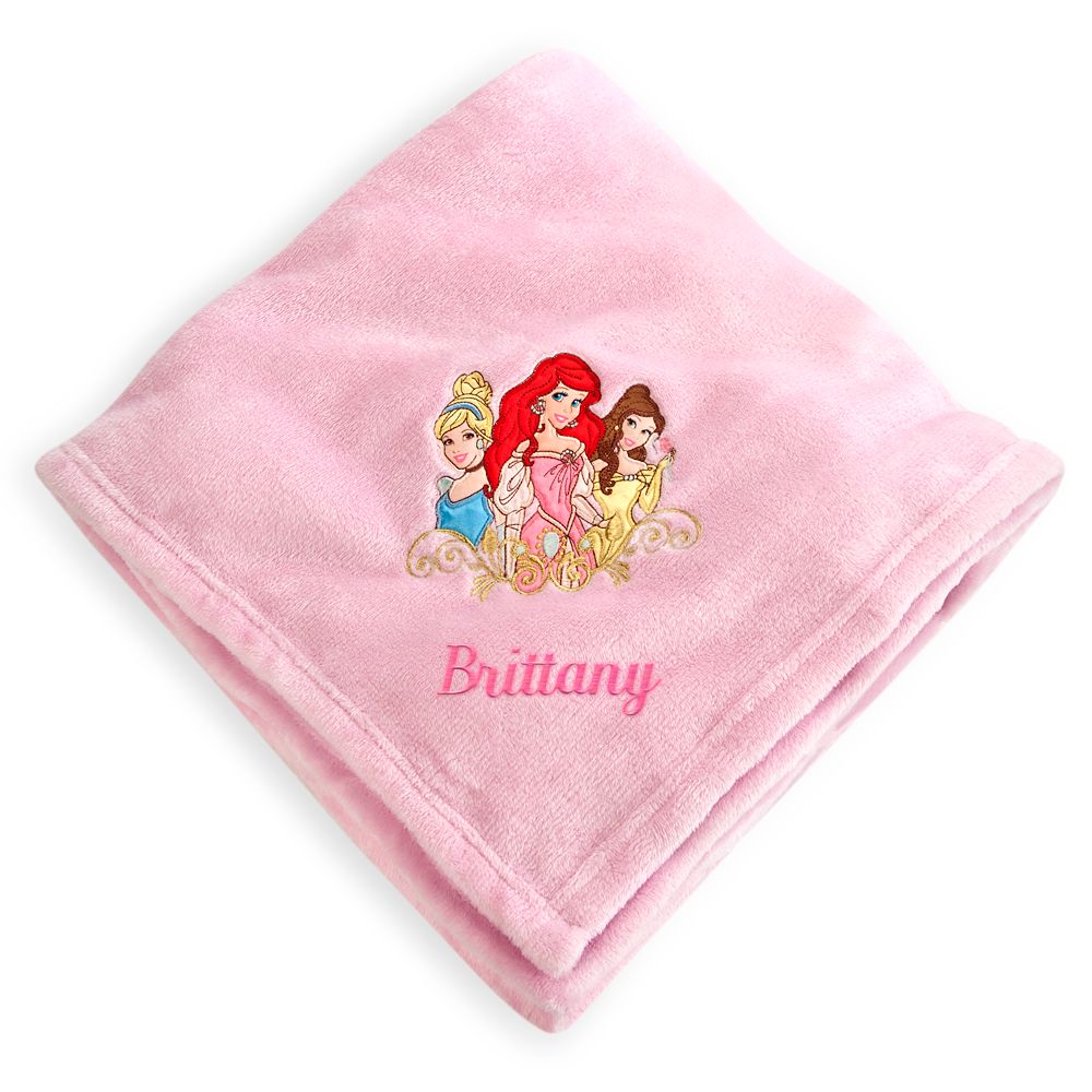 Disney Princess Fleece Throw - Personalizable